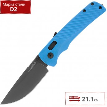 Нож SOG FLASH MK3 CIVIC CYAN 11-18-03-41 Нож SOG FLASH MK3 CIVIC CYAN 11-18-03-41